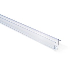 1/2" Frameless Glass Shower Door Sweep - Bottom Seal - Wipe - Drip Rail - 36"