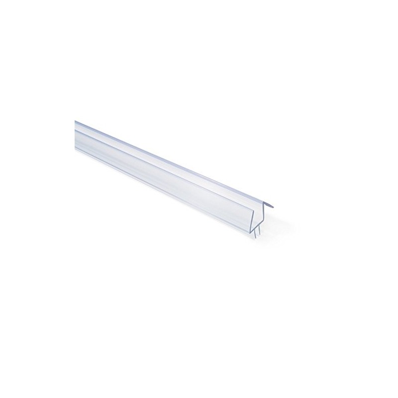 1/2" Frameless Glass Shower Door Sweep - Bottom Seal -