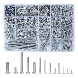 generic Kit Surtido De 1112 Piezas De Tornillos, Pernos Y Tuercas