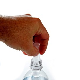 Cheer Collection Silicone Ice Stick Tray - Long Ice Cube Mold for Water Bottle Ice Stick - Easy Pop Out Water Bottle Ice Cube Tray -Thin Cylinder Ice Cube Mold for Sports and Water Bottles