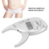Body Fat Gauge Digital Fat Caliper 0-50mmx Measuring Range Fast,