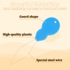 HJZHII 60Pcs Plastic Needle Threaders, Gourd Shaped Sewing Needle Threader