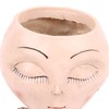 Face Head Planter Succulent Plant Flower Pot Resin Container Face