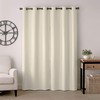 Eclipse Gabriella Grommet Top Curtains for Bedroom, Single Panel, 40"