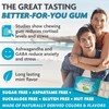 AshwaGum RELAX Gum by BetterGum, High Potency Supplement with KSM