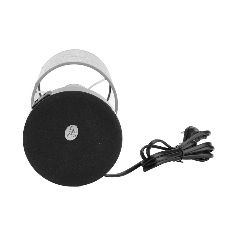 LED Table Lamp Fabric Lampshade USB A and USB C