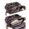 Gootium Vintage Canvas Messenger Bag Men’s Crossbody Bag, Camouflage