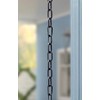 Monarch Rain Chains Aluminum Traditional Link Rain Chain, 8.5 ft