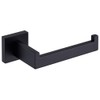 TASTOS Toilet Paper Holder Matte Black, Toilet Tissue Roll Holders