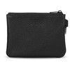 Otto Angelino Genuine Leather Zip ID Card Holder with Wrist