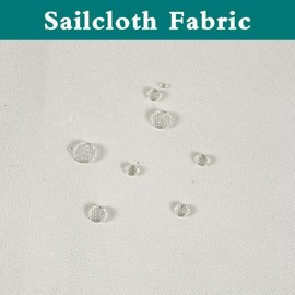 LORDTEX Indoor/Outdoor Curtains - Waterproof Tab Top Patio Curtains Sun Blocking Set of 2 Panels Thermal Insulated Curtain for Porch, Pergola, Cabana, Gazebo, 52 x 108 inch, Vanilla