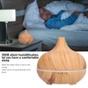 150ml Wood Grain Aromatherapy Diffuser USB Essential Oil Diffuser Cool