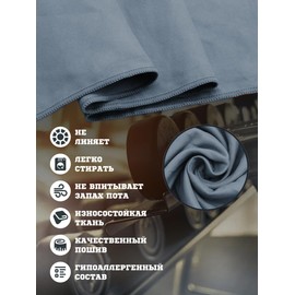 Toalla de Microfibra 3 Pcs, Toalla Deportiva Secado Rápido, Toallas para Gym, Toalla de Viaje Ligera y Portatil, Toallas Deportiva para Playa, Acampar, Deporte, Gimnasio, Yoga, Etc(Azul Marino)