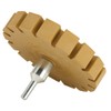 4in Removing Rubber Eraser Wheel Round Fan Blade Electric Hand
