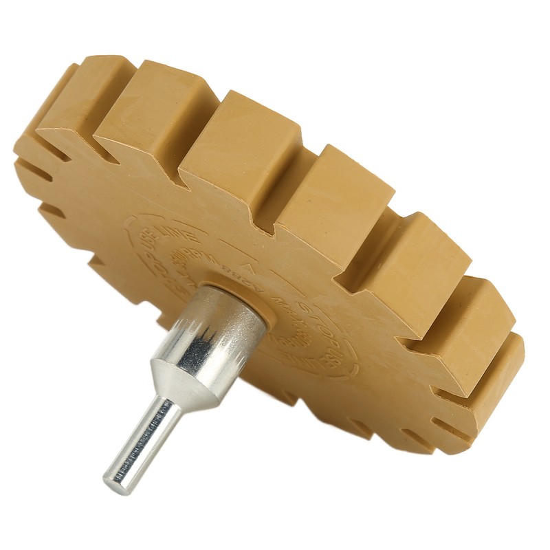 4in Removing Rubber Eraser Wheel Round Fan Blade Electric Hand