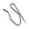 25Pcs Metal Deep Pinch Curtain Hooks Pins Galvanised Curtain Tape