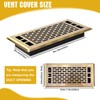 10 Pcs 4 x 10 Inches Floor Register Heavy Duty