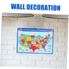 Operitacx Brilliant Maps Usa States Map Large Wall Art Learning