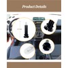 eosorssa 79629-S3V-A01 HVAC Control Neo-Wedge Light Bulb with Socket Fit
