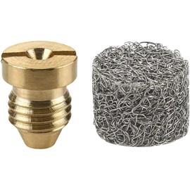 Foam Cannon Orifice Nozzle Tips and Foam Maker, Universal 1.1 mm Thread Nozzle and Mesh Filter for Snow Foam Lance, 3000 PSI