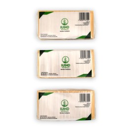 Thin Bamboo Wooden Toothpicks - Cocktail Sticks Bulk Value Bundle - Extra-Thin 1.3mm - Fits Perfectly Between Teeth - 6.5cm/2.5" Long - 3 Pack Set (2970 Total Count)