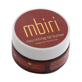 Mbiri Nourishing Lip Butter, 100% Natural Cosmetics (1 x 15 g)