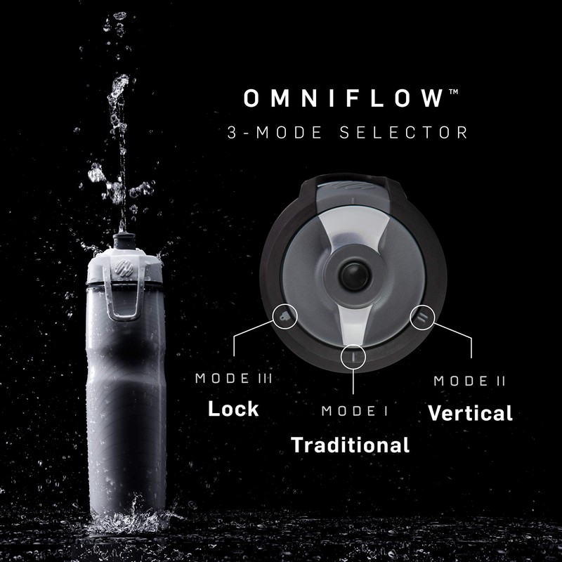 BlenderBottle Halex Squeeze Drinking Bottle for Cycling & Sport, BPA