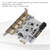 PCI-E to USB3.0 4 port Type C Adapter Expansion Card
