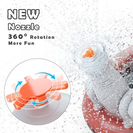 Jasonwell Inflatable Kiddie Pool Sprinkler - Splash Pad for Kids Toddler Pool Outside Children Ball Pit Pirate Ship Baby Pool Swimming Wading Pool Summer Outdoor Water Toys for Boys Girls Dogs