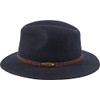 Harrys-Collection Rolling Hat in 3 Colours - navy, size: 57