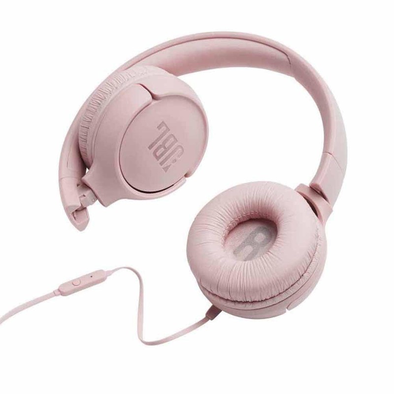 JBL Tune 500 On-Ear Lightweight Foldable Headphones with Pure Bass
