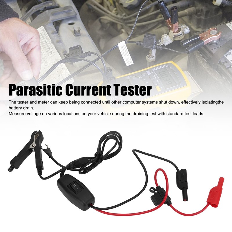 Automotive Parasitic Current Tester Parasitic Leakage Tester U Spring Clip