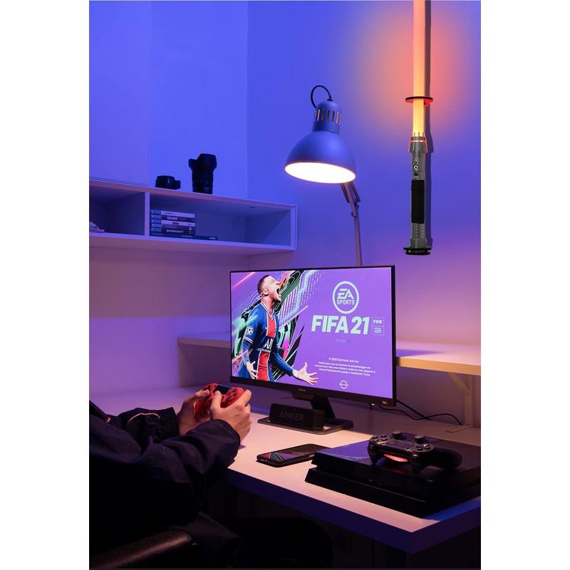 WANLIAN Lightsaber Rack Wall Mounted Vertical Display Stand Lightsaber Levitation