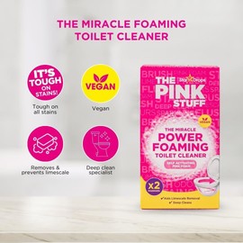 Stardrops Pink Stuff Foaming Toilet Cleaner - 2 Treatments