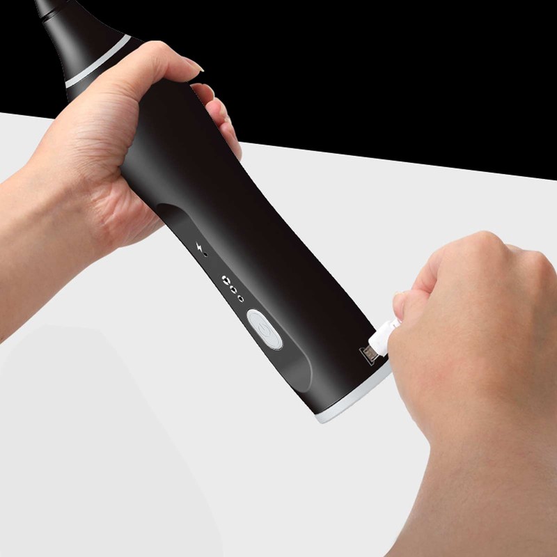 Electric Handheld Mixer USB Rechargeable 3 Level Speed Adjustable Low