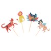 PME Cupcake Set - Go Wild Safari Animals, Set of