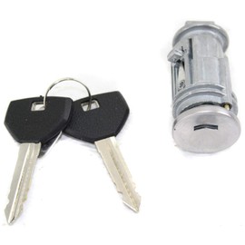 For Jeep Grand Cherokee Ignition Lock Cylinder 1999 00 01 02 03 2004 | w/Keys | Chrome | Operable Key | Ignition Switch
