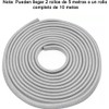 Protector Borde Puerta Auto Sello Hule Moldura Antirrayas Universal 10m