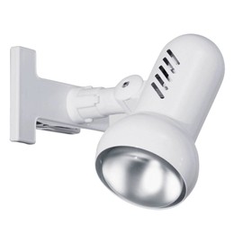 EGLO Leselampe zum Klemmen Manhattan, Klemmlampe für Bett und Schreibtisch, Klemmleuchte aus Metall und Kunststoff in weiß, Klemmspot, Bettlampe mit E27 Fassung