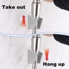 Handheld Shower Head Holder Wall Mount, Shower Wand Bracket Holder,