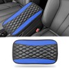 Car Center Console Cover, Universal Leather Waterproof Armrest Seat Box