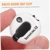 Outanaya Portable Golf Score Counter Hat Clip Durable Scoring Device