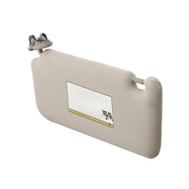 KarParts360 For Toyota Camry 2007 08 09 10 2011 Sun Visor Passenger Side | Excluded Sunroof | Gray | Replacement For 7431033F10B0