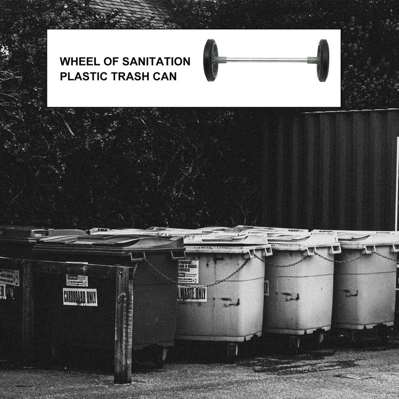 DOITOOL Trash Garbage bin Wheels Replacement Can Replacement Wheel Garbage