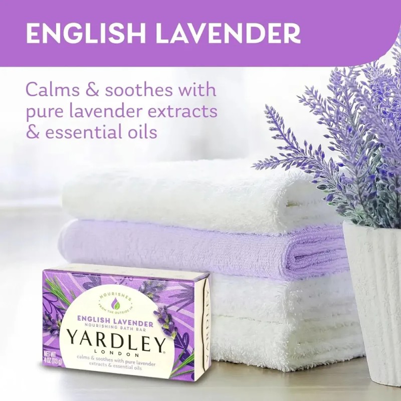 Barra Jabón Yardley London Lavanda English Lavender 113g Imp