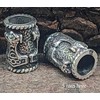 Thor's Hammer Beard Bead 925 Silver 5 mm, Enamel, No