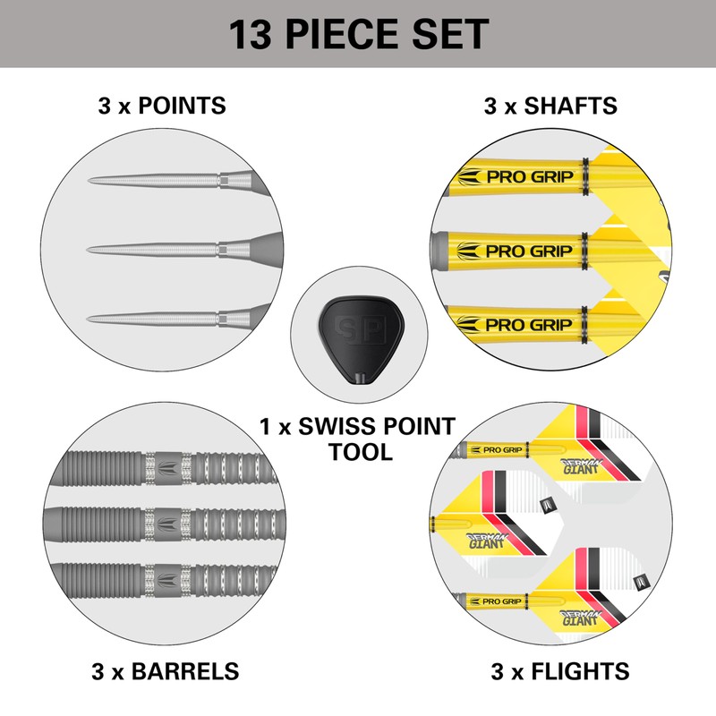 Target Darts Gabriel Clemens Gen 2 21G 90% Tungsten Swiss