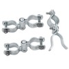 VIVIDA 1-3/8" Chain Link Gate Hinge Kit, Include Male &