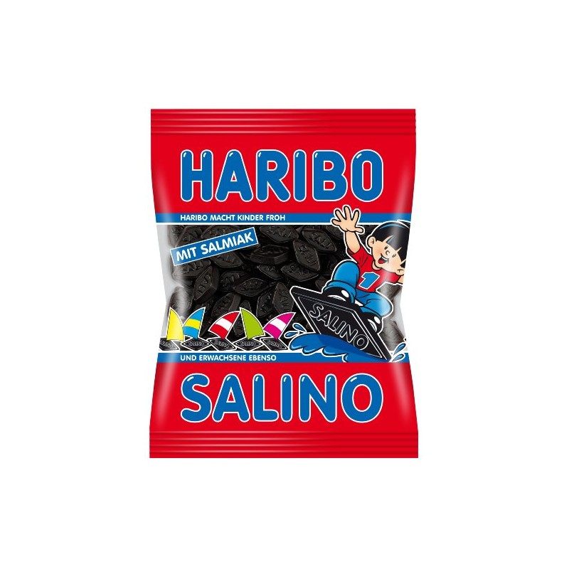 German Haribo Salino Gums with Ammonium Chloride - 1 x
