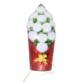 PRINEEKA (12 Pack Premium White Wash Cloths and Face Towels Bouquet, 13x13 100% Cotton, Soft and Absorbent Washcloths Set - Perfect for Bathroom, Gym, Spa and Gifting